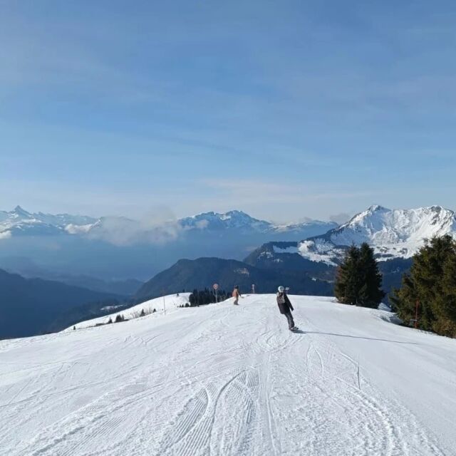Blue skies over Mont Chery this morning 👌

#lesgets #montchery #morzine #familyresort #mountainspaces #selfcateredchalet #morzinechalet #skiholiday #skiing #skichalet #blueskies #mountainretreat #familygetaway #portesdusoleil #frenchalps #france