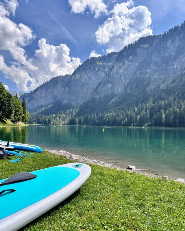 Never bored of this view 👌

We love Lac de Montriond both in summer and winter! An idyllic spot for your summer vacation.

What's your favourite activity on or around the lake? 

#lacdemontriond #morzine #summervacation #idyllic #paddleboarding #summerinmorzine #mountainspaces #frenchalps