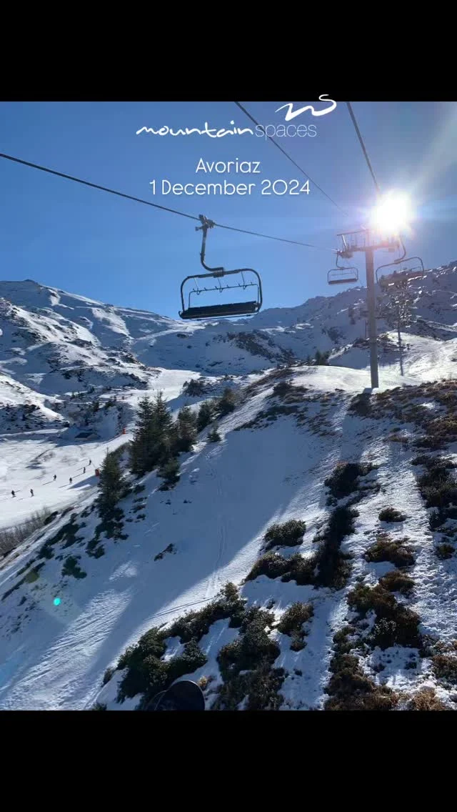 1st December 2024....

What an incredible pre-opening weekend in Avoriaz! The conditions were fantastic - thank you @avoriaz1800_officiel for delivering the perfect start to the season 🙌

We can't wait to welcome our first guests on 14th December ✨

#avoriaz #earlyskiseason #portesdusoleil #morzine #selfcateredchalet #mountainspaces